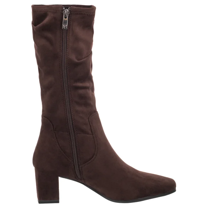 Kozaki Caprice Brązowe 9-25303-47 302 Dk Brn Stretch – zdjęcie 3