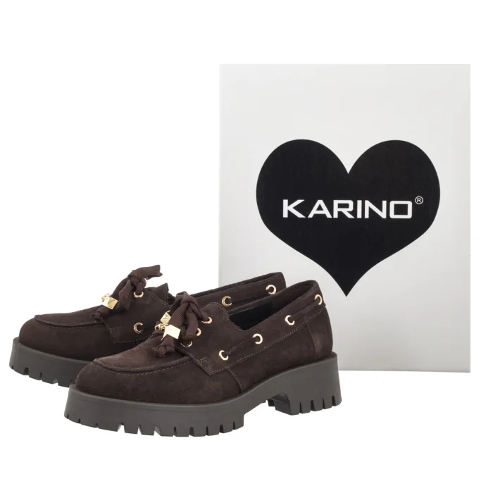 Mokasyny Karino Brązowe 6106/015-P – zdjęcie 6