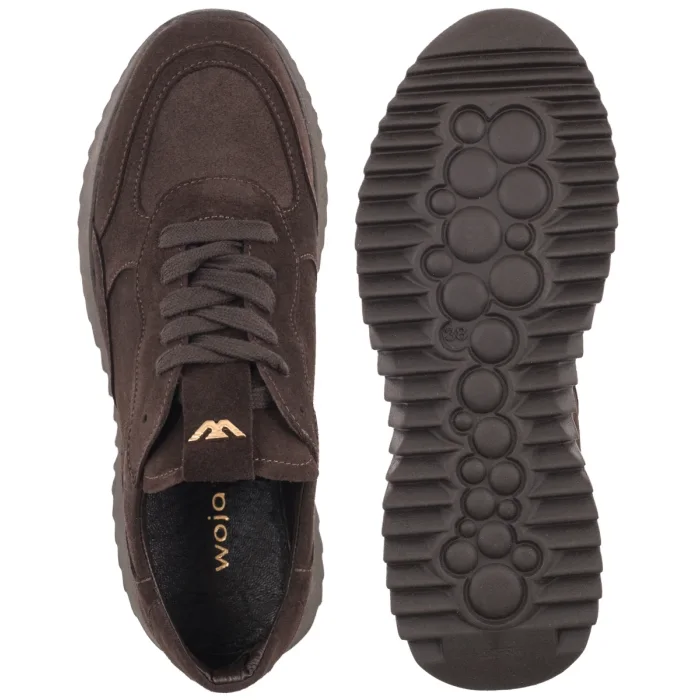 Sneakersy Wojas Brązowe 46412-62 – zdjęcie 5