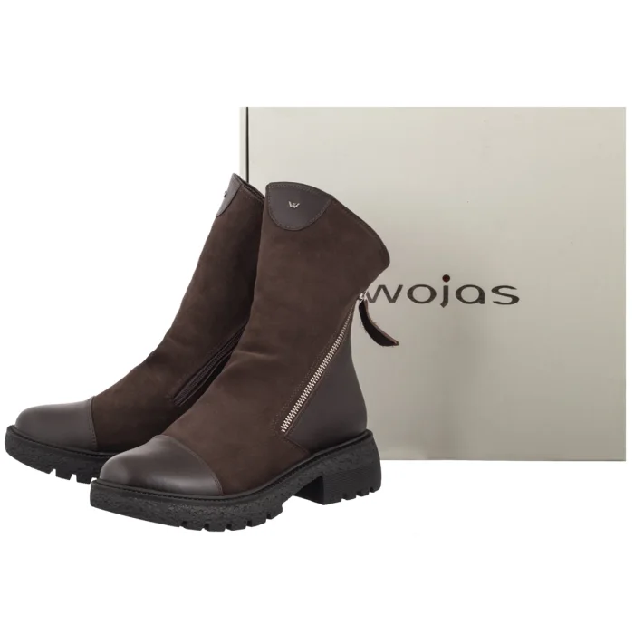 Botki Wojas Brązowe 55246-72 – zdjęcie 6
