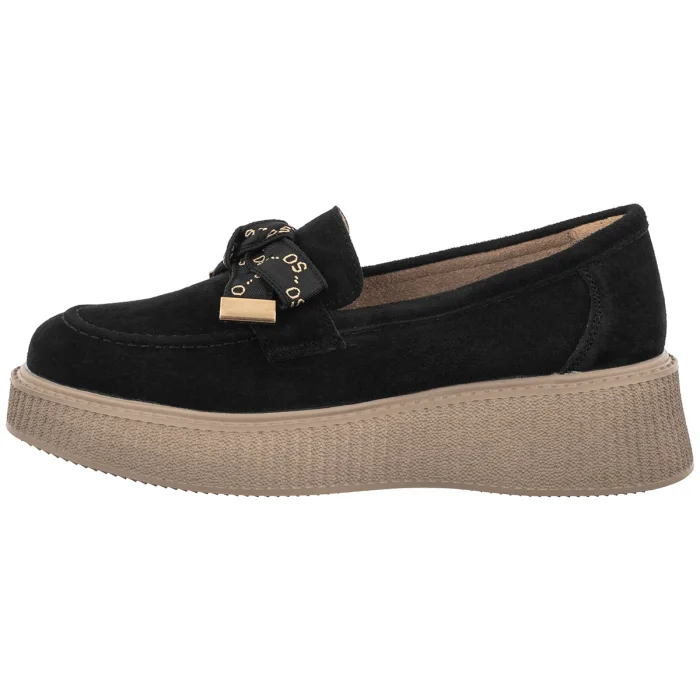 Mokasyny Filippo Czarne DP8293/26 BK – zdjęcie 2
