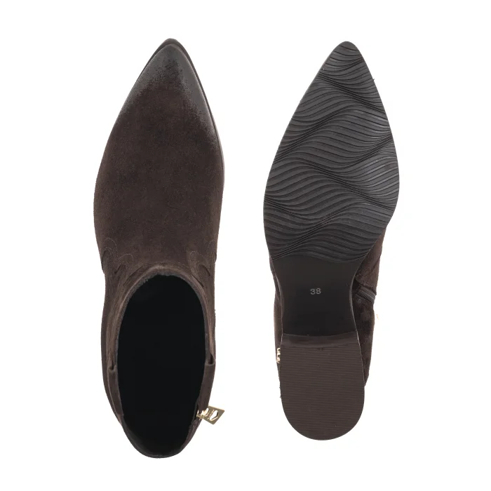 Kowbojki Karino Brązowe 4794/200-L – zdjęcie 5