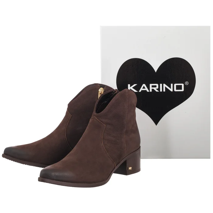 Kowbojki Karino Brązowe 5669/015-L – zdjęcie 6
