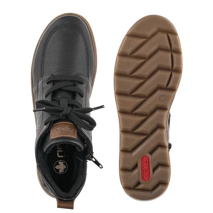 Sneakersy Rieker Czarne Z0002-00 Black – zdjęcie 5