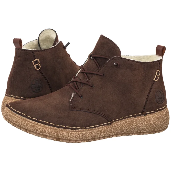 Trzewiki Rieker Brązowe 50910-25 Brown – zdjęcie 1