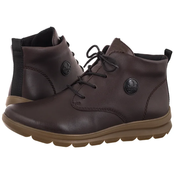 Trzewiki Rieker Brązowe Z0022-25 Brown – zdjęcie 1