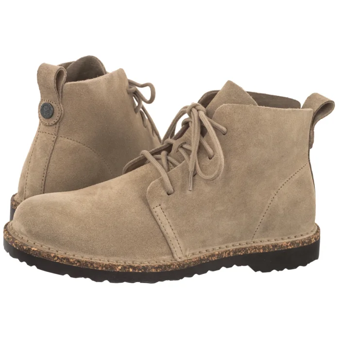 Trzewiki Birkenstock Uppsala Mid Taupe 1028156 Suede Leather – zdjęcie 1