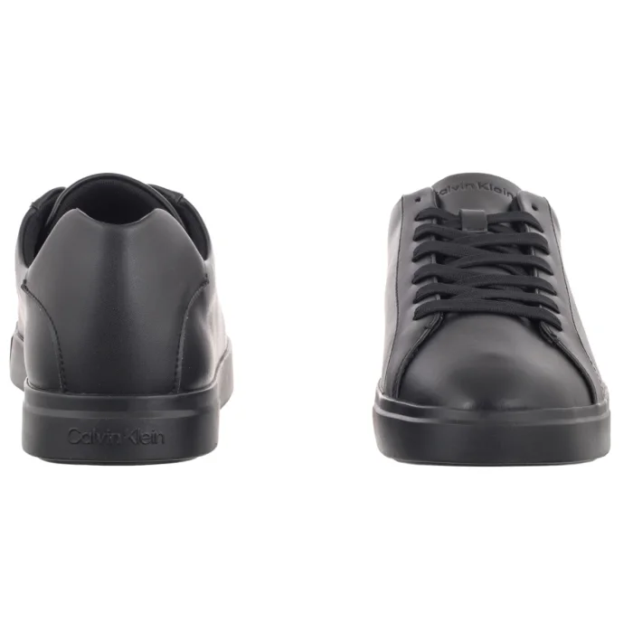 Sneakersy Calvin Klein Low Prof Cupsole Lth Triple Black HM0HM02123 0GJ – zdjęcie 4
