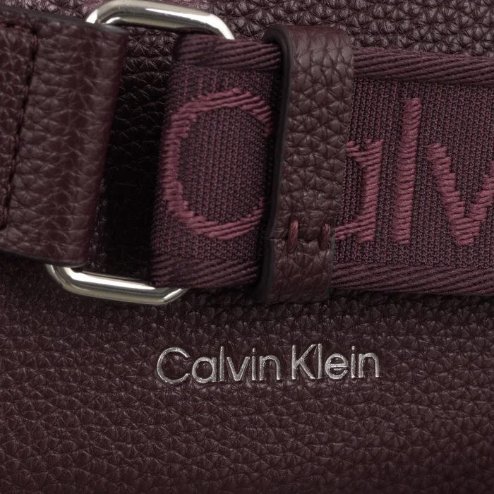 Torebka Listonoszka Calvin Klein Webbing 2X Strap Camera Bag Fudge LV04F3656G BAP – zdjęcie 4