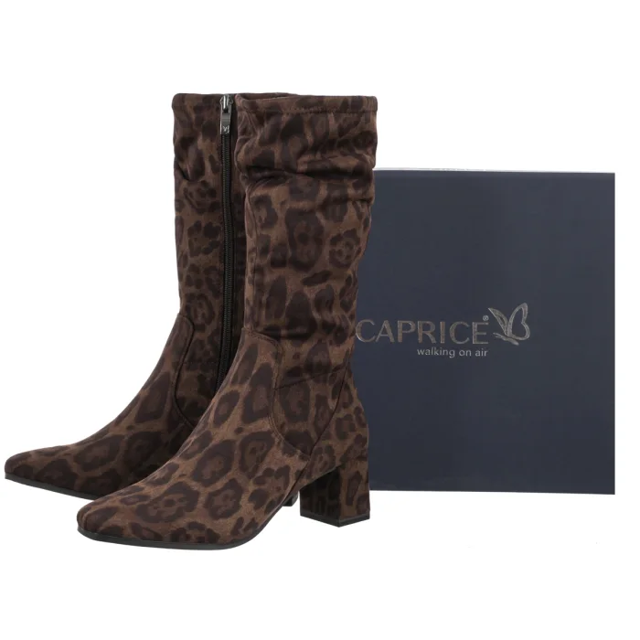 Kozaki Caprice Brązowe 9-25303-47 420 Leo Stretch – zdjęcie 6