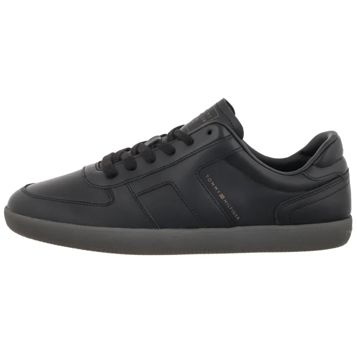Sneakersy Tommy Hilfiger TH Tribeca Sneaker Leather Black FM0FM06083 BDS – zdjęcie 2