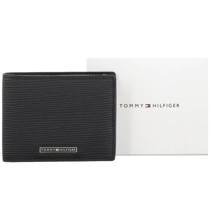 Portfel Tommy Hilfiger TH Business Saffiano Zip CC&Coin AM0AM14782 BDS – zdjęcie 5