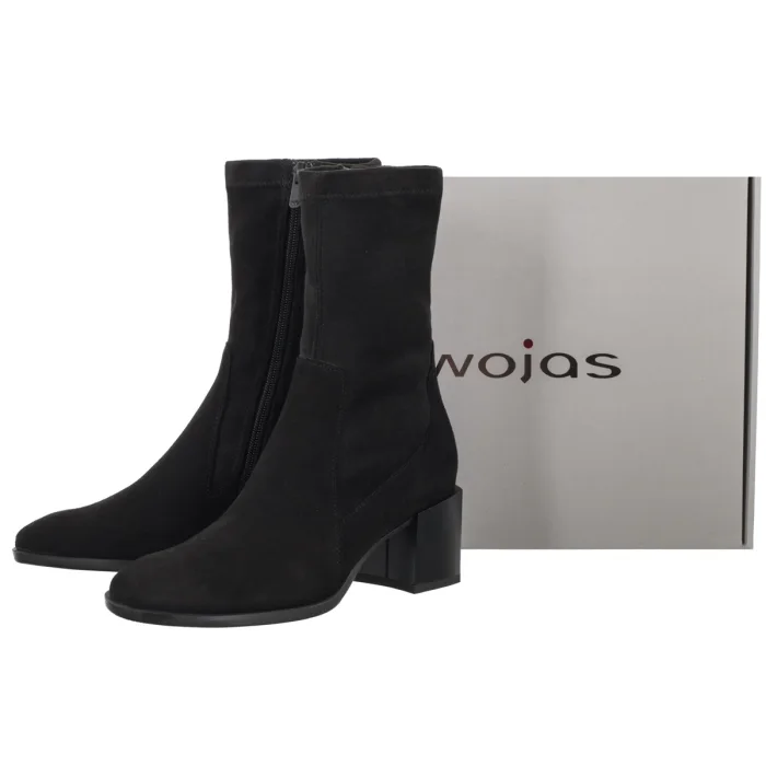 Botki Wojas Czarne 55318-81 – zdjęcie 6