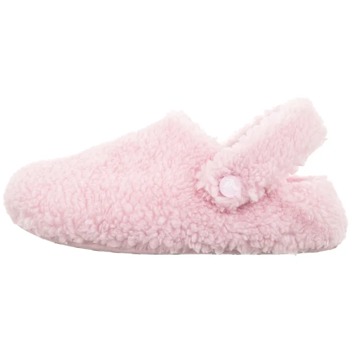 Kapcie Crocs Classic Cozzy Slipper Kid's Pink Milk 210856-6ZW – zdjęcie 2