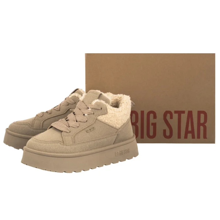 Sneakersy Big Star Beżowe SS274105 – zdjęcie 6