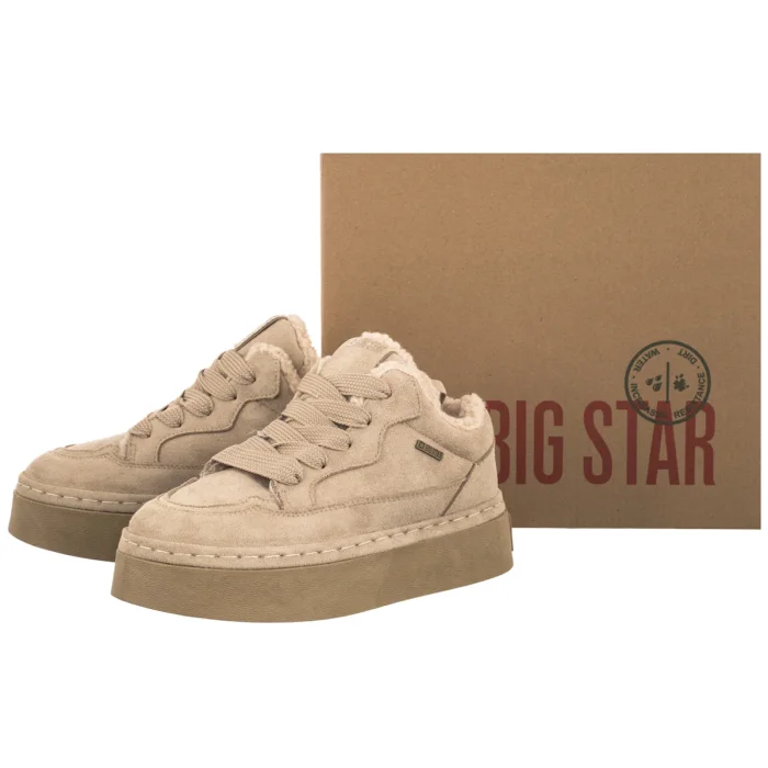 Sneakersy Big Star Beżowe UU274187 – zdjęcie 6