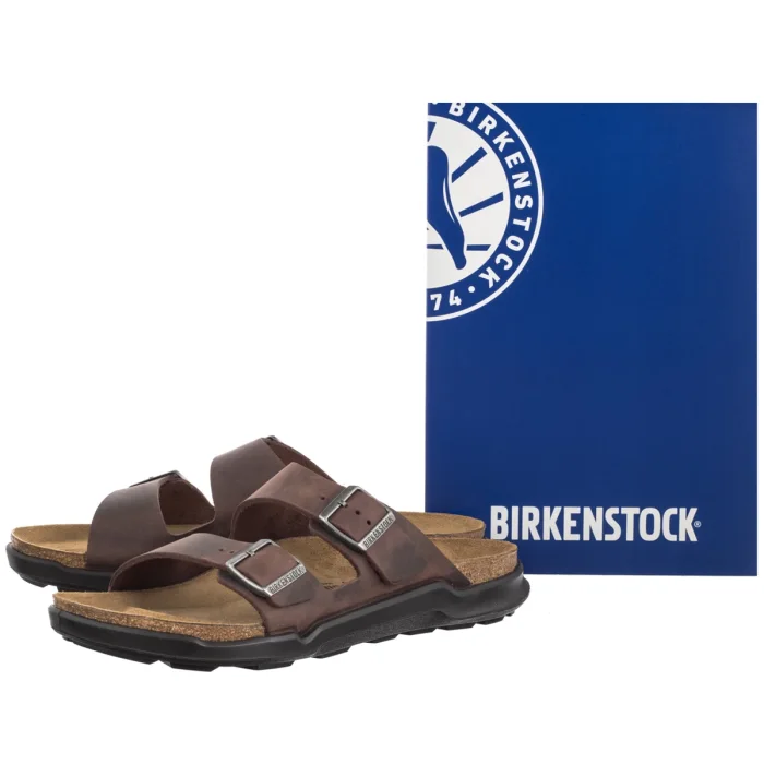 Klapki Birkenstock Arizona CT M Habana/Black 1032443 – zdjęcie 6