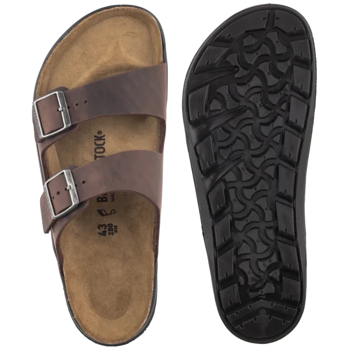 Klapki Birkenstock Arizona CT M Habana/Black 1032443 – zdjęcie 5