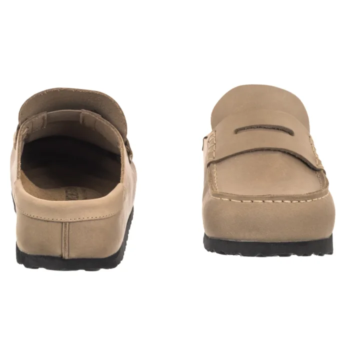Mule Birkenstock Naples Wrapped Tabacco Brown 1032697 Leather Oiled – zdjęcie 4
