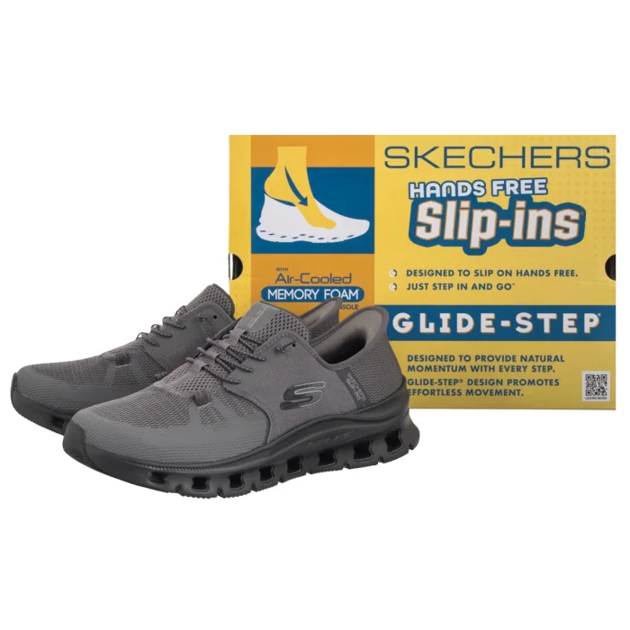 Buty Sportowe Skechers Glide Step Pro Slip-Ins Charcoal/Black 232930/CCBK – zdjęcie 6