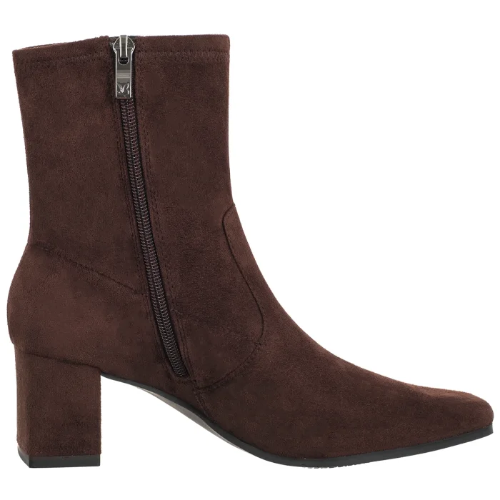 Botki Caprice Brązowe 9-25354-41 302 Dark Brown Stretch – zdjęcie 3