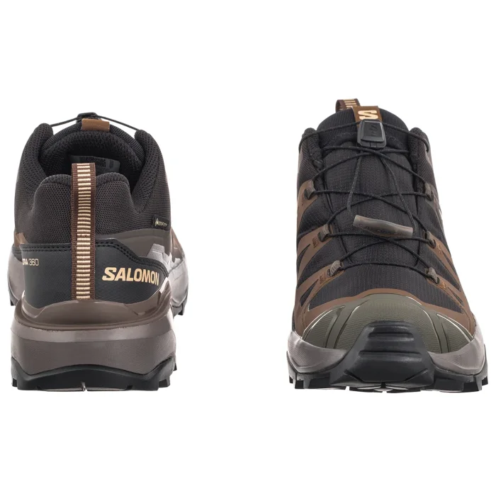 Buty Trekkingowe Salomon X Ultra 360 GTX Black/Dark Gull Gray/Dark Earth 454733 – zdjęcie 4