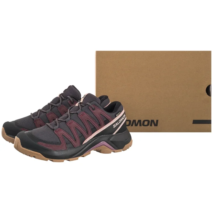 Buty Trekkigowe Salomon X-Adventure Recon GTX W Nine Iron/Huckleberry/Shadow Gray 490966 – zdjęcie 6