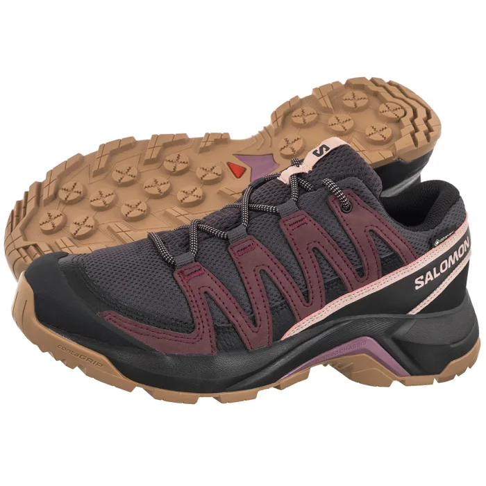 Buty Trekkigowe Salomon X-Adventure Recon GTX W Nine Iron/Huckleberry/Shadow Gray 490966 – zdjęcie 1