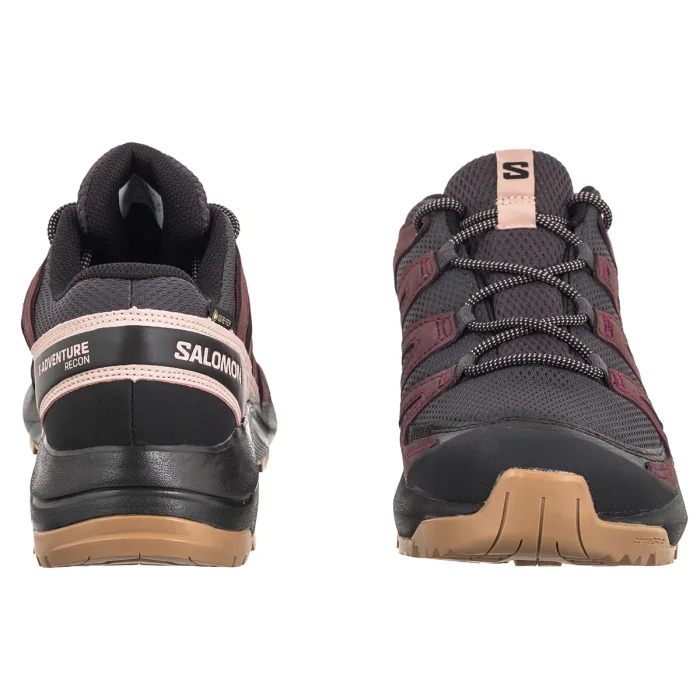 Buty Trekkigowe Salomon X-Adventure Recon GTX W Nine Iron/Huckleberry/Shadow Gray 490966 – zdjęcie 4