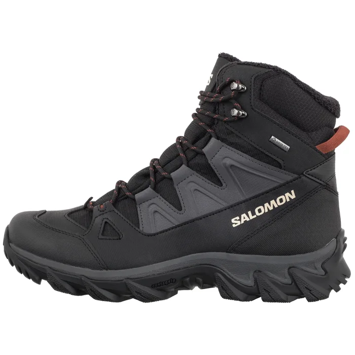 Trapery Salomon Outsnow Gtx Black/Asphalt/Burnt Henna 479809 – zdjęcie 2