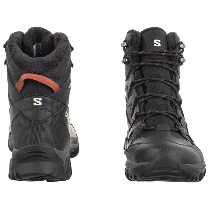 Trapery Salomon Outsnow Gtx Black/Asphalt/Burnt Henna 479809 – zdjęcie 4