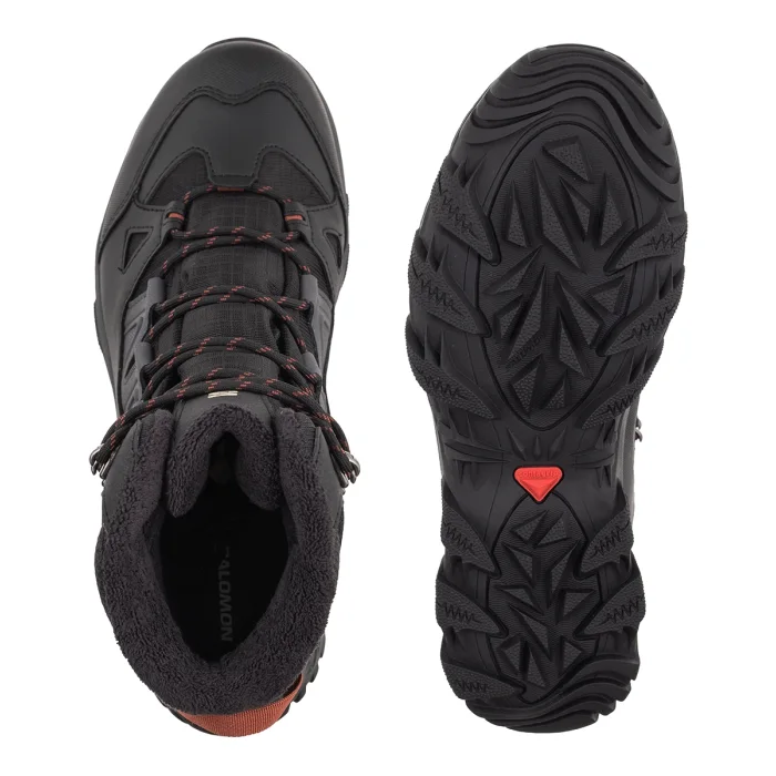 Trapery Salomon Outsnow Gtx Black/Asphalt/Burnt Henna 479809 – zdjęcie 5