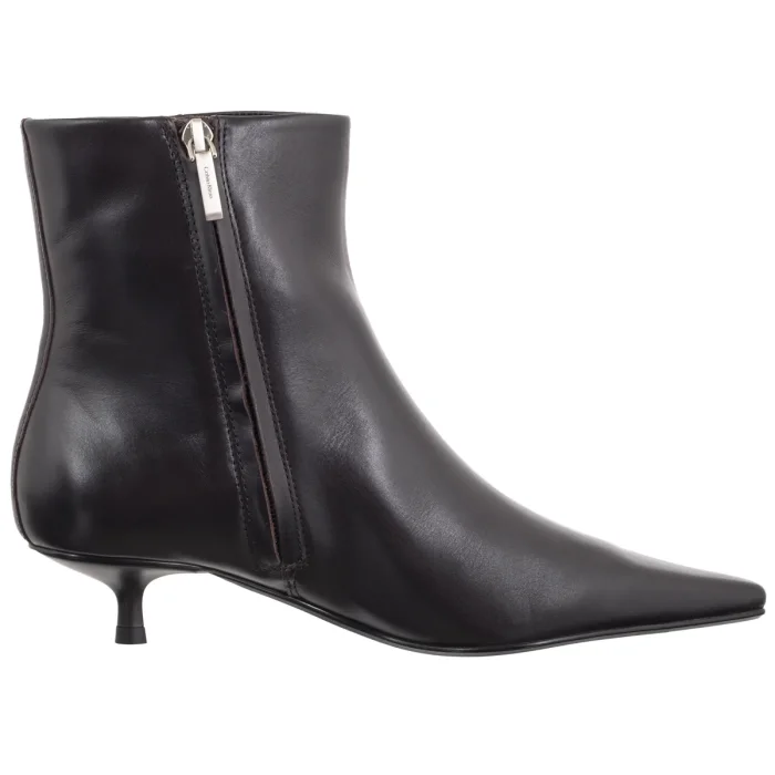 Botki Calvin Klein Kitten Heel Ankle Boot LTH Fudge HW0HW03165 VH2 – zdjęcie 3