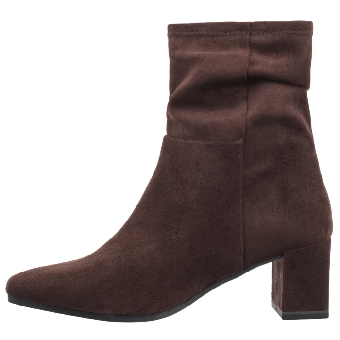 Botki Caprice Brązowe 9-25304-47 302 Dk Brn Stretch – zdjęcie 2