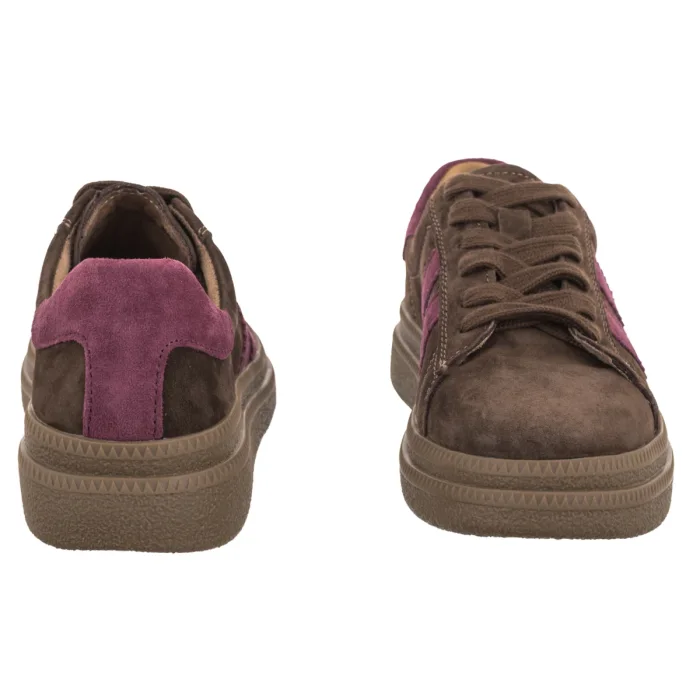 Sneakersy Filippo Ciemnobrązowe DP7981/26 D BR – zdjęcie 4