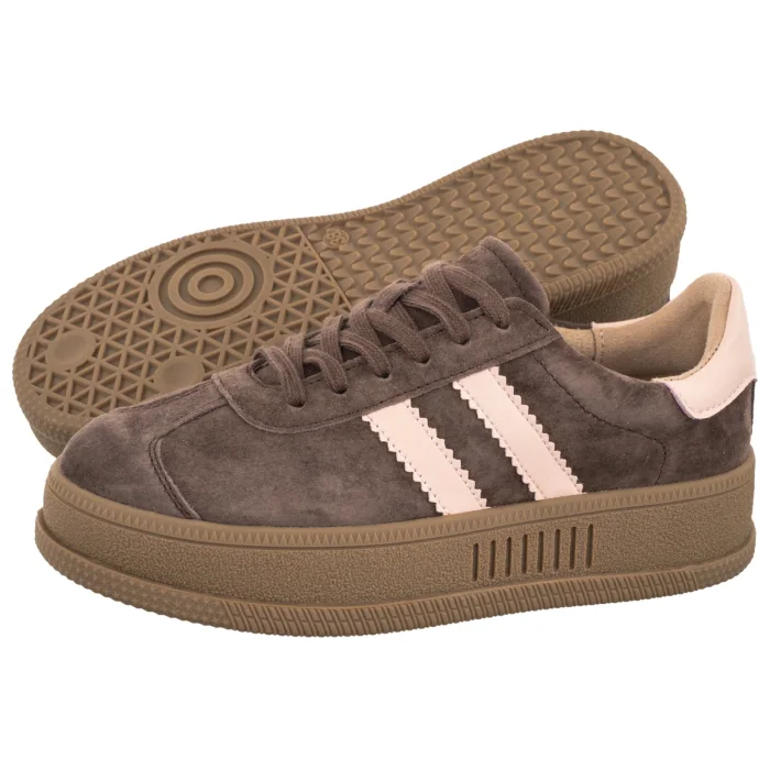 Sneakersy Filippo Ciemnobrązowe DP7995/26 D BR – zdjęcie 1