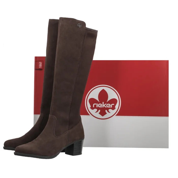 Kozaki Rieker Brązowe Y2050-25 Brown – zdjęcie 6