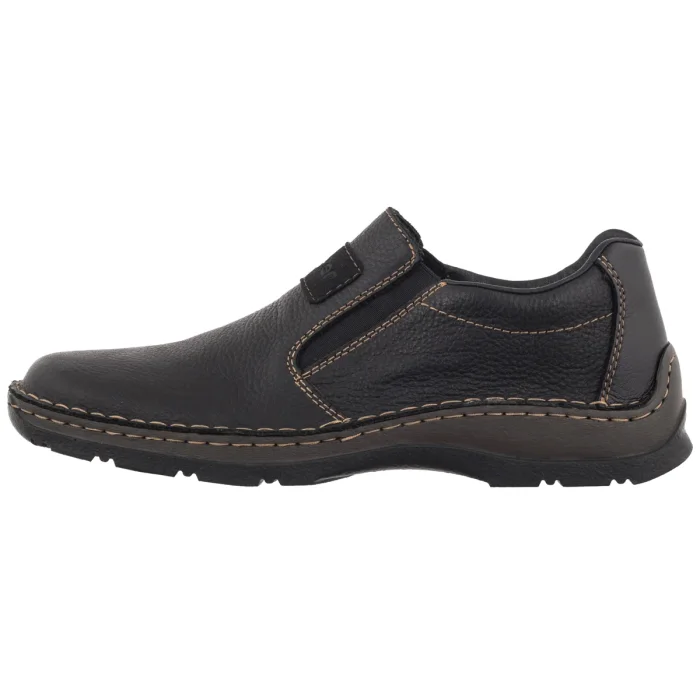 Półbuty Rieker Czarne 05370-00 Black – zdjęcie 2
