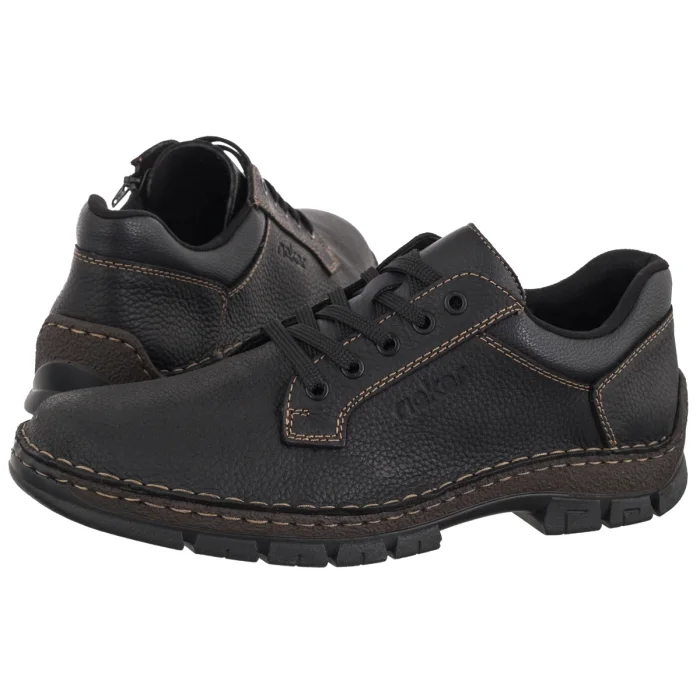 Półbuty Rieker Czarne 12204-00 Black – zdjęcie 1