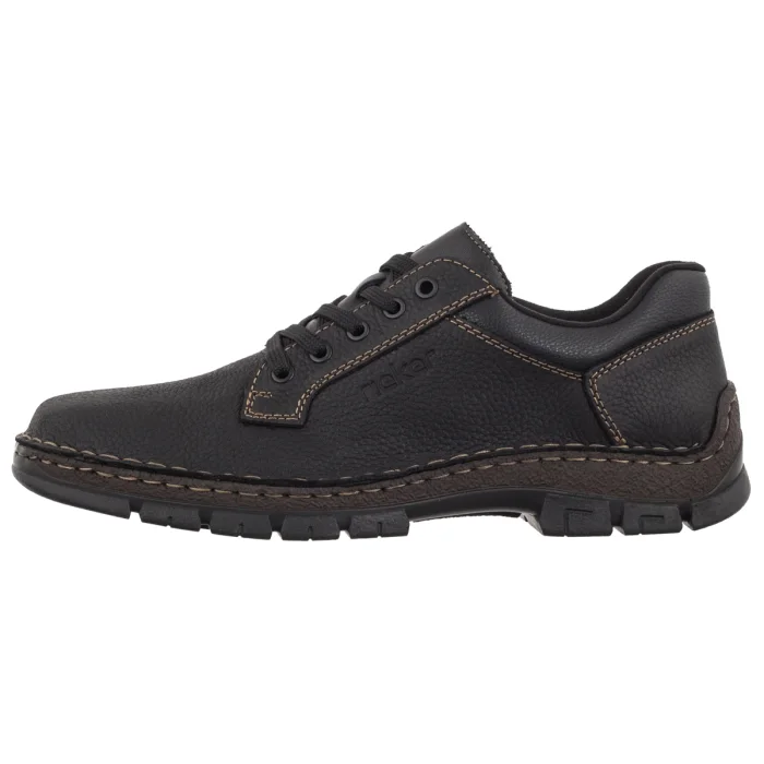 Półbuty Rieker Czarne 12204-00 Black – zdjęcie 2