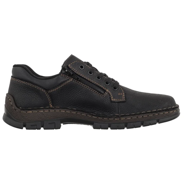 Półbuty Rieker Czarne 12204-00 Black – zdjęcie 3