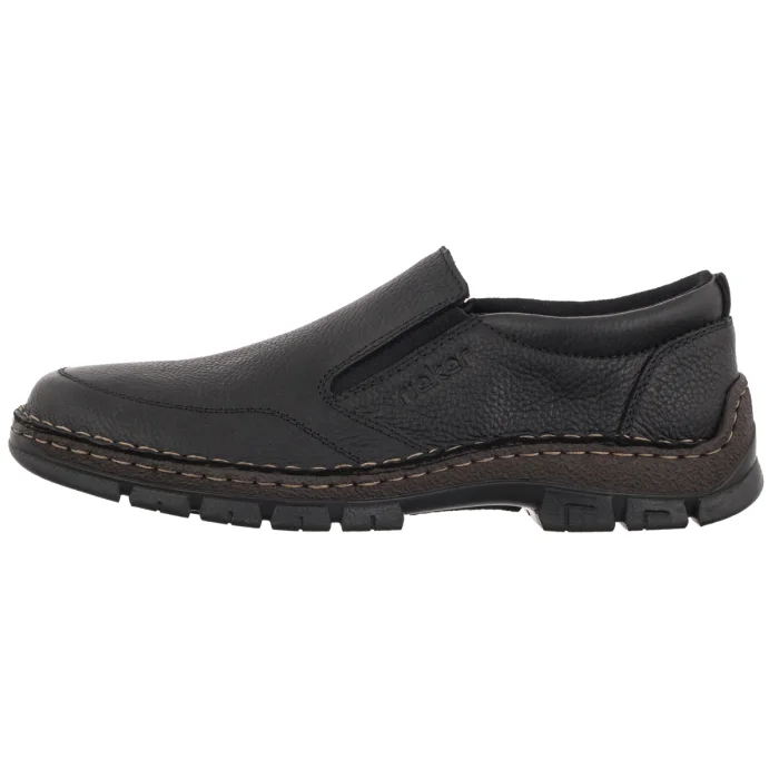 Półbuty Rieker Czarne 12253-00 Black – zdjęcie 2