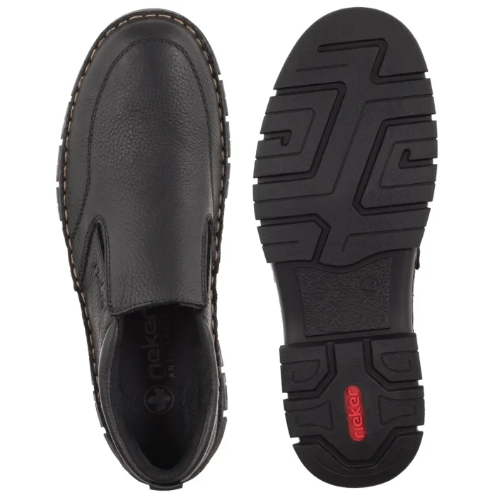 Półbuty Rieker Czarne 12253-00 Black – zdjęcie 5