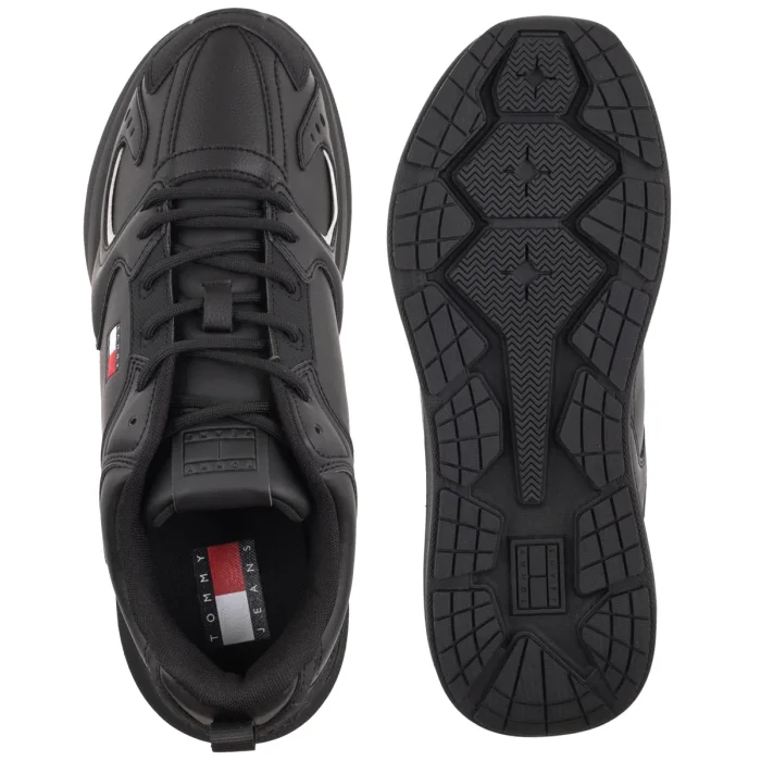Sneakersy Tommy Hilfiger Tommy Jeans LTH Runner Tripie Black EM0EM01776 0GJ – zdjęcie 5