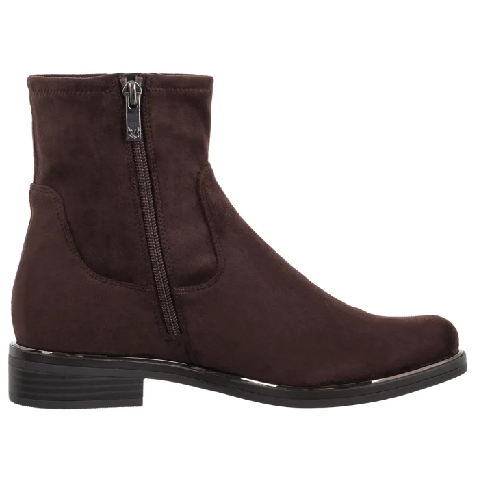 Botki Caprice Brązowe 9-25325-47 302 Dark Brown Stretch – zdjęcie 3