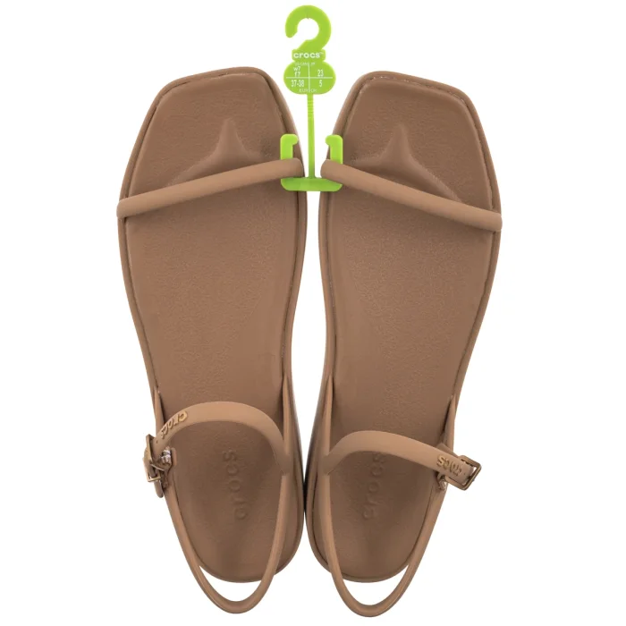 Sandały Crocs Miami Platform Y Strap Sandal Milk Chocolate 212012-2JJ  – zdjęcie 6
