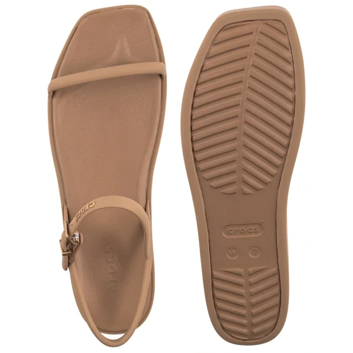 Sandały Crocs Miami Platform Y Strap Sandal Milk Chocolate 212012-2JJ  – zdjęcie 5