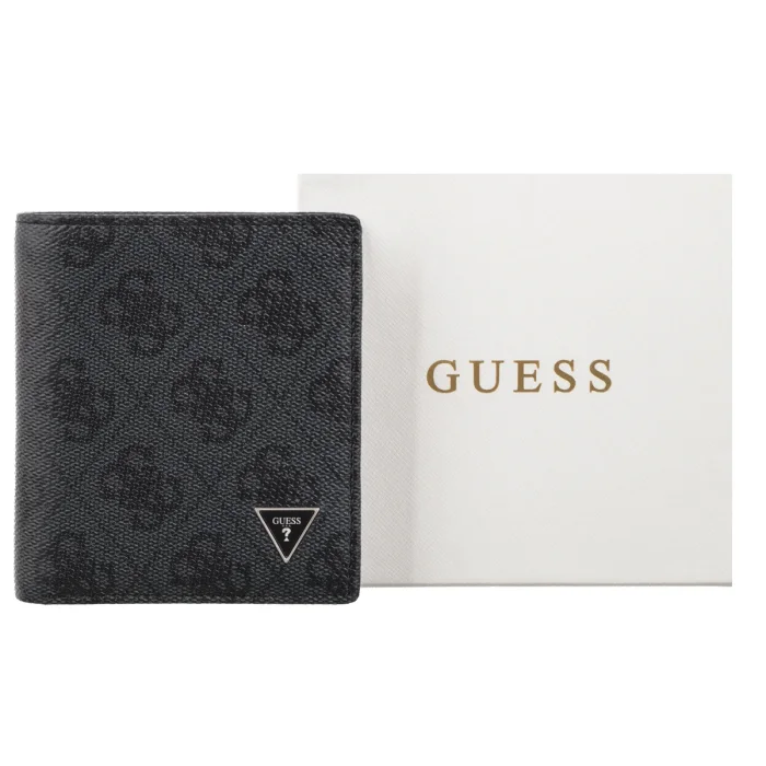 Portfel Guess Milano Bifold S SMVELE LEA22 Bla – zdjęcie 5