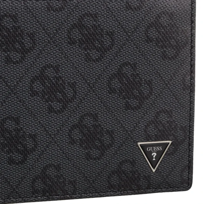 Portfel Guess Milano Bifold W Coin Pocket SMVELE LEA20 Bla – zdjęcie 4