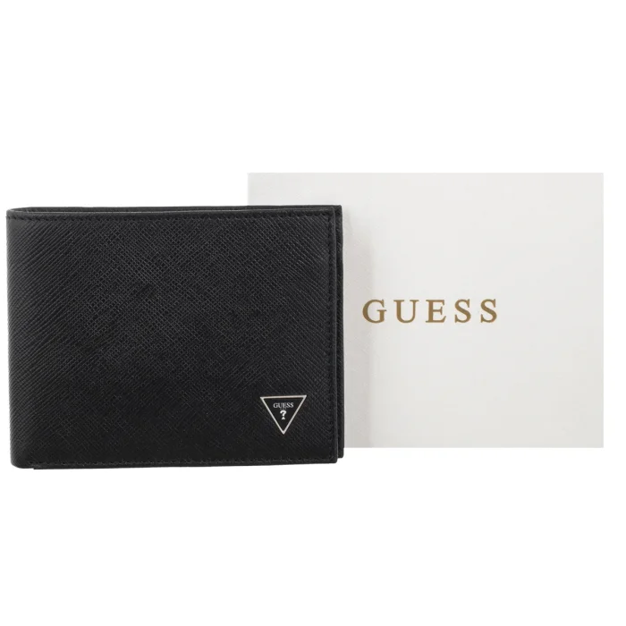 Portfel Guess Milano Bifold M SMMISL LEA20 Bla – zdjęcie 5